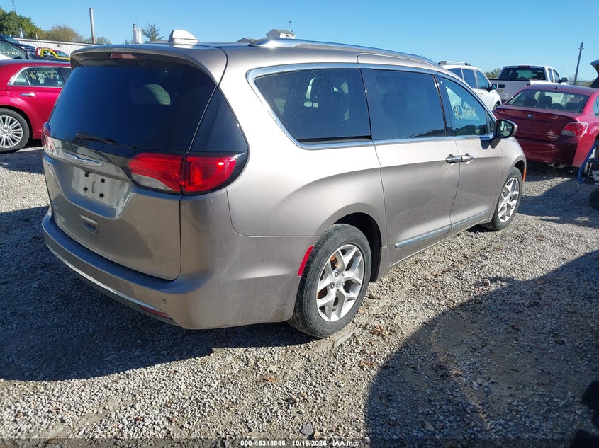 Vin: 2c4rc1eg2jr270686, lot: 46849112, chrysler pacifica touring l plus 20184