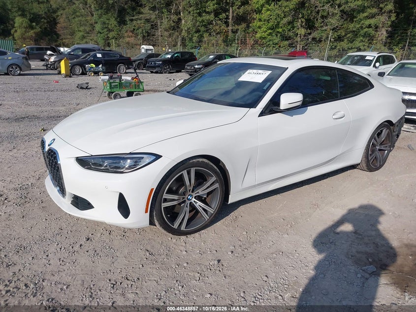 Vin: wba53ap09mcf89191, lot: 46849123, bmw 430i 20212