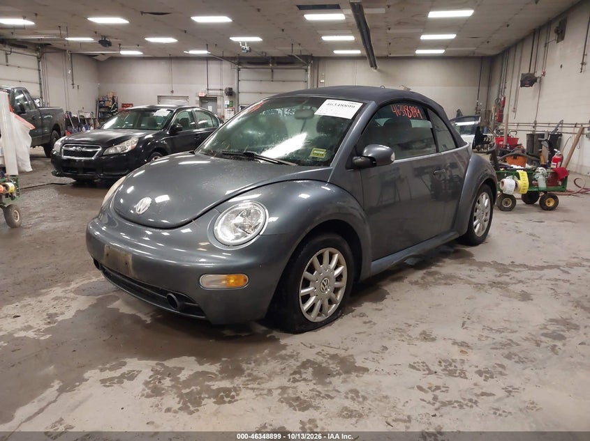 2004 Volkswagen New Beetle Gls, Обычный износ, IAAI, VIN 3VWCM21Y84M307935 — фото 2