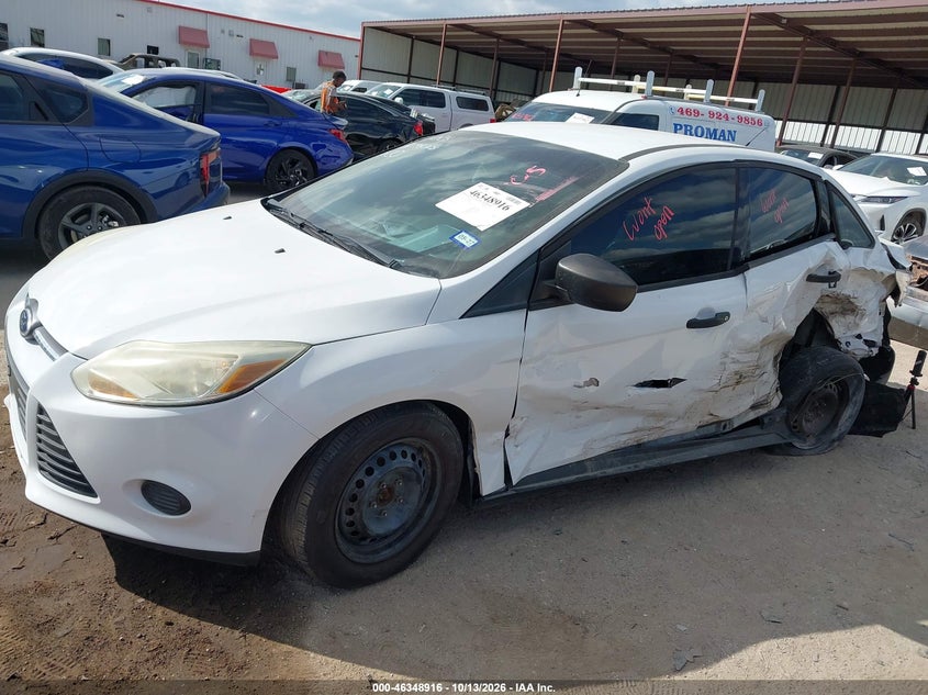 Vin: 1fadp3e20dl334628, lot: 46849182, ford focus s 20132