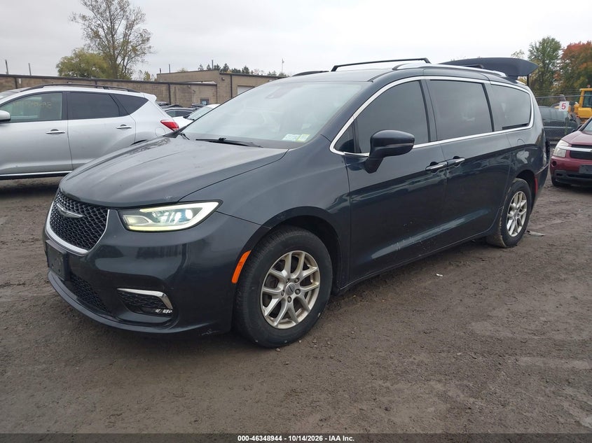 Vin: 2c4rc1bg5mr584485, lot: 46849210, chrysler pacifica touring l 20212