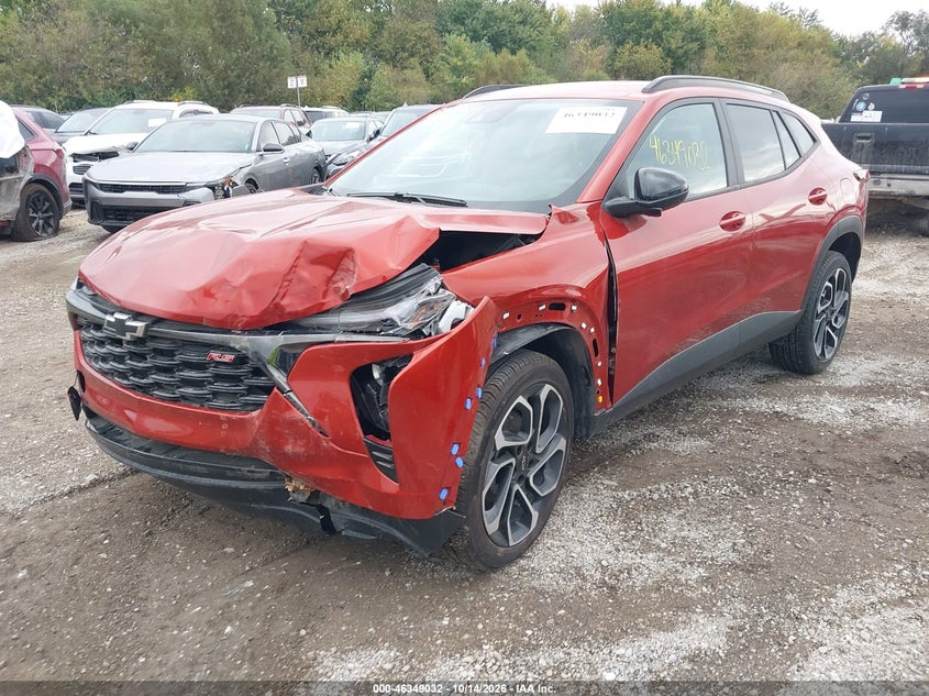 Vin: kl77lje21rc089480, lot: 46849298, chevrolet trax fwd 2rs 20242
