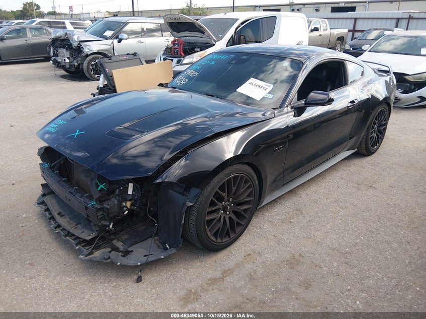 Vin: 1fa6p8cf5n5132904, lot: 46849320, ford mustang gt premium fastback 20222