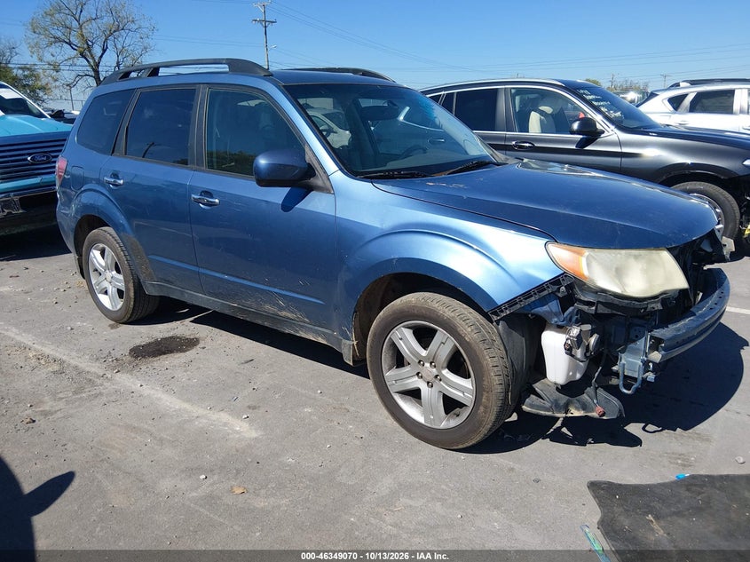 Vin: jf2sh6dc9ah762823, lot: 46849336, subaru forester 2.5x limited 20101