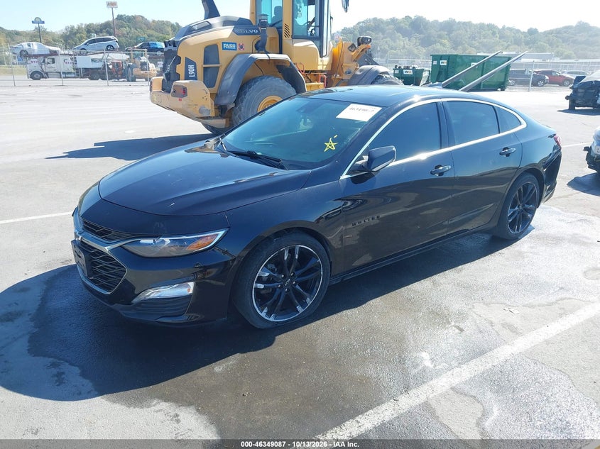 2020 Chevrolet Malibu Fwd Lt, Right Front, IAAI, VIN 1G1ZD5ST7LF060173 — photo 2