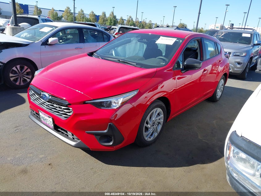 Vin: jf1guabc3r8385154, lot: 46849370, subaru impreza base 5-door 20242