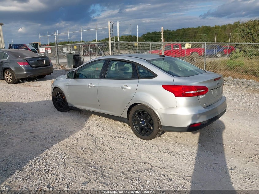 Vin: 1fadp3e22gl249147, lot: 46849401, ford focus s 20163