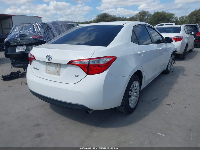 Vin: 2t1burhe6gc647567, lot: 46849414, toyota corolla le 20164