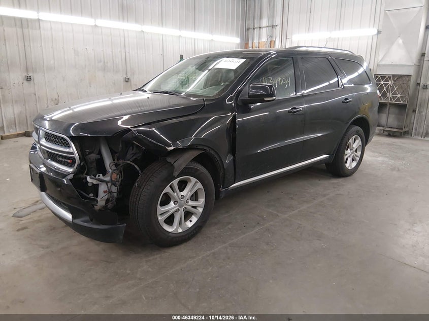 2012 Dodge Durango Crew, Left Front, IAAI, VIN 1C4RDJDG6CC247664 — photo 2
