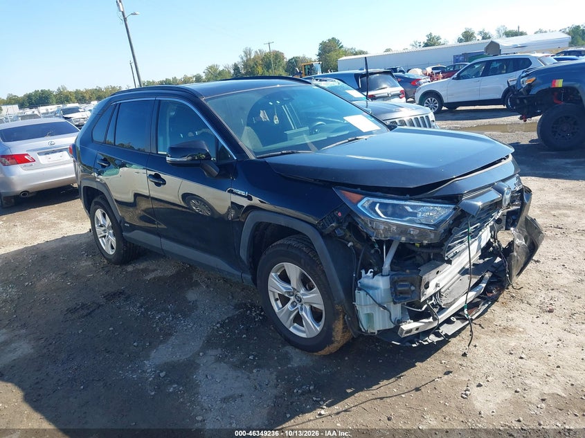 Vin: jtmr6rfv8md021173, lot: 46849502, toyota rav4 hybrid xle 2021 img_1