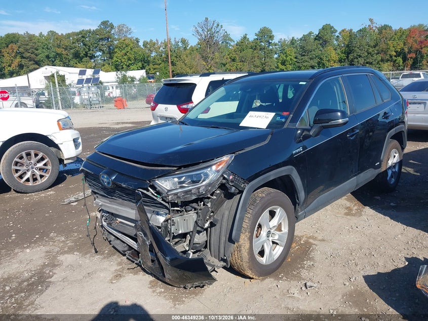 Vin: jtmr6rfv8md021173, lot: 46849502, toyota rav4 hybrid xle 20212