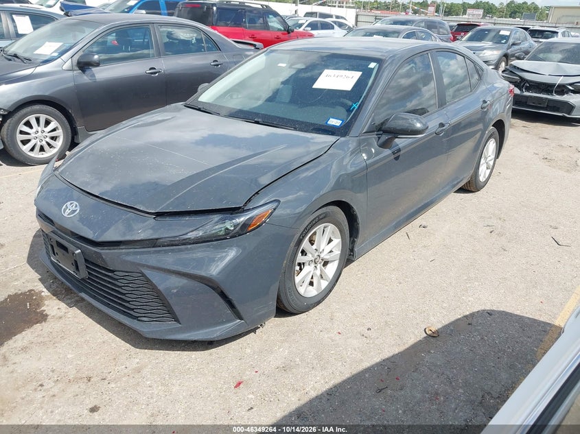 2025 Toyota Camry Le, Front End, IAAI, VIN 4T1DAACK0SU616290 — photo 2