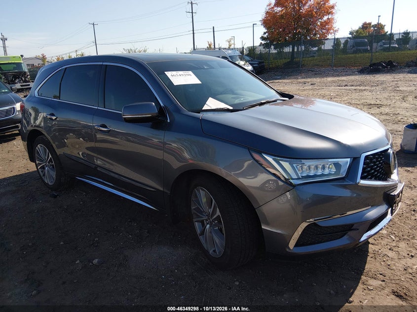 Vin: 5j8yd4h58hl008633, lot: 46849564, acura mdx technology package 2017 img_1