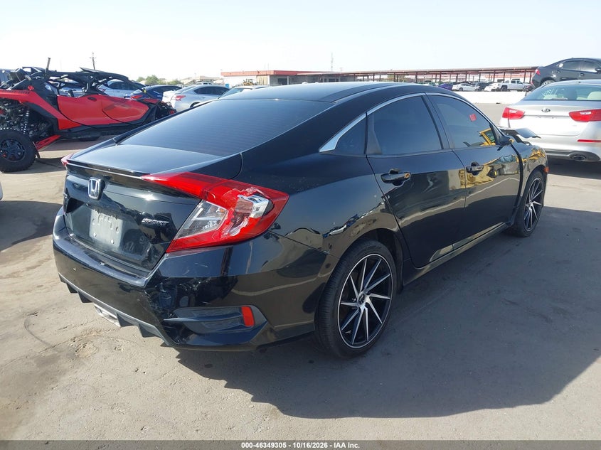 Vin: 19xfc2e86ke028763, lot: 46849571, honda civic sport 20194