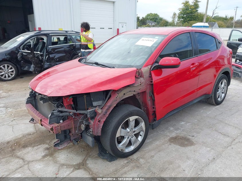 Vin: 3czru6h36gm752705, lot: 46849579, honda hr-v lx 20162