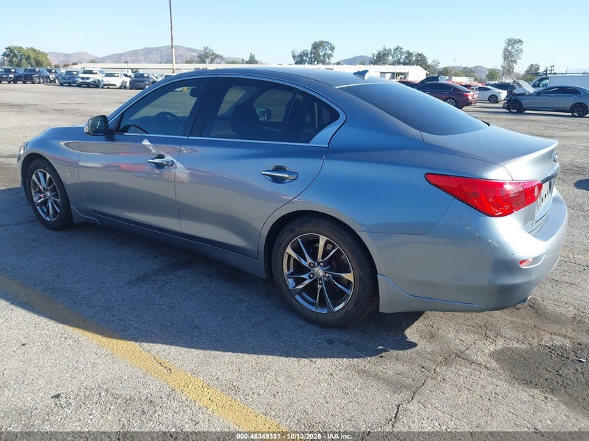 Vin: jn1ev7ap6hm744303, lot: 46849597, infiniti q50 3.0t signature edition 20173