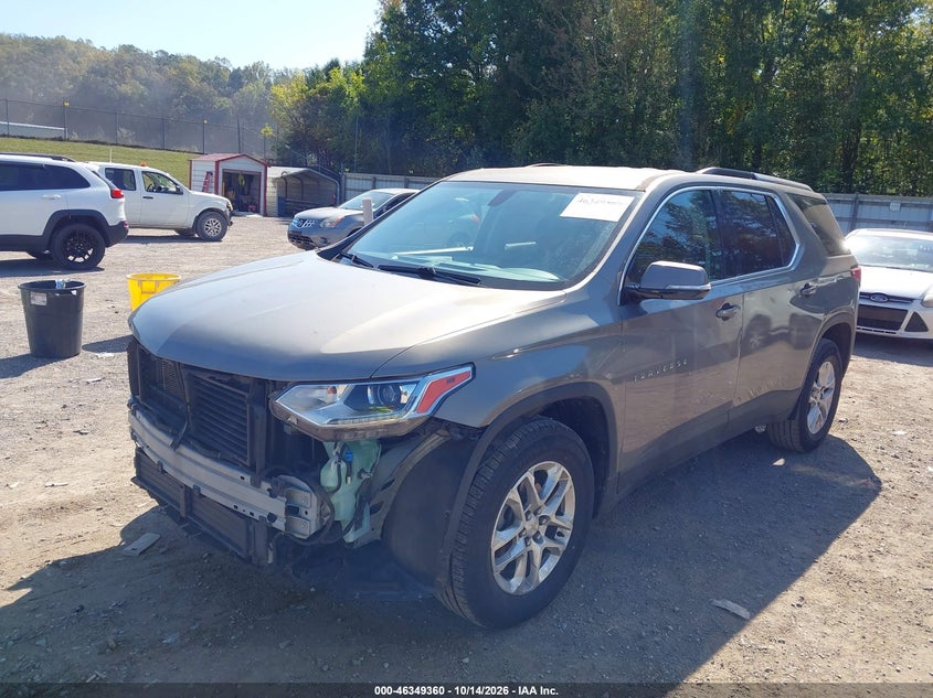 2018 Chevrolet Traverse 1Lt, Front End, IAAI, VIN 1GNERGKW0JJ234762 — photo 2