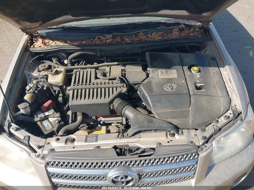 TOYOTA HIGHLANDER HYBRID 2007 VIN JTEDW21A270017049