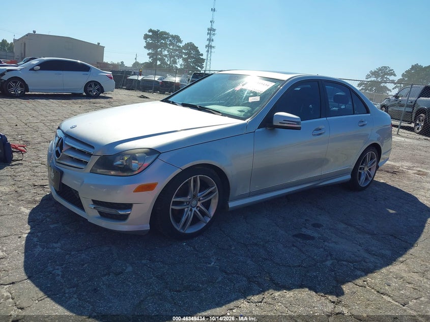 Vin: wddgf8bb5cr234974, lot: 46849700, mercedes-benz c 300 sport 4matic 20122