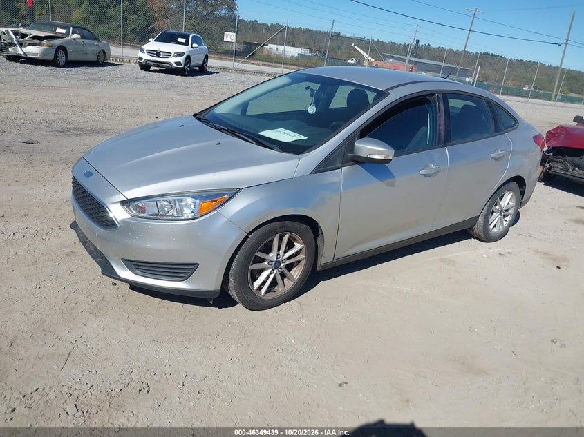 Vin: 1fadp3f29fl209998, lot: 46849705, ford focus se 20152