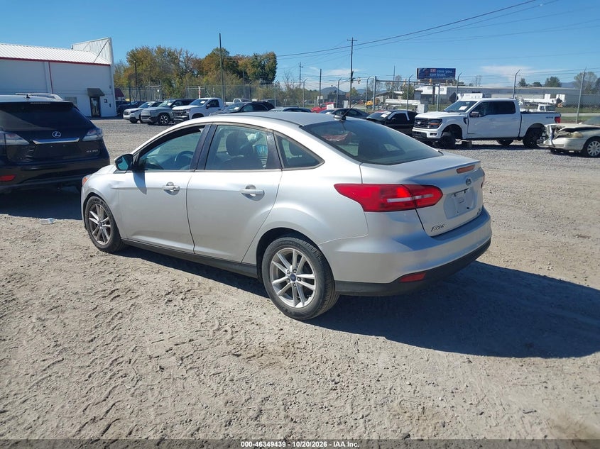 Vin: 1fadp3f29fl209998, lot: 46849705, ford focus se 20153