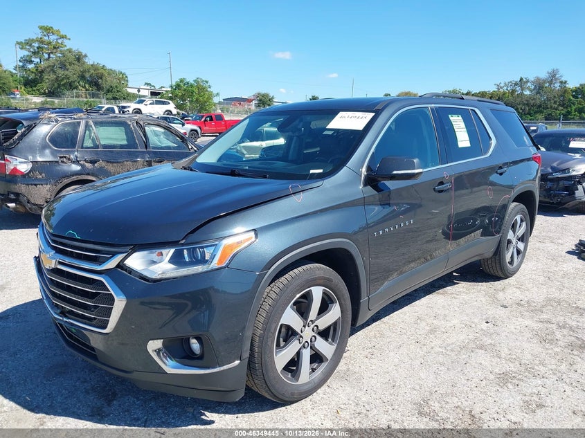 Vin: 1gnerhkw2kj298793, lot: 46849711, chevrolet traverse 3lt 20192
