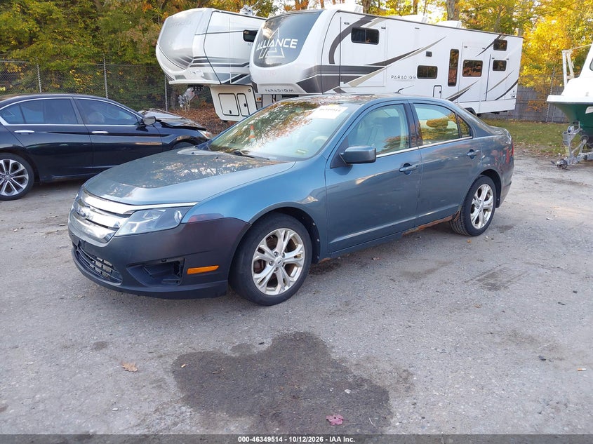 Vin: 3fahp0ha9cr288011, lot: 46849780, ford fusion se 20122