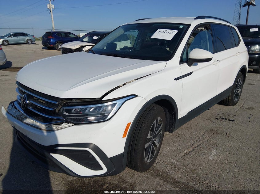 Vin: 3vv0b7ax5nm104553, lot: 46849787, volkswagen tiguan 2.0t s 20222