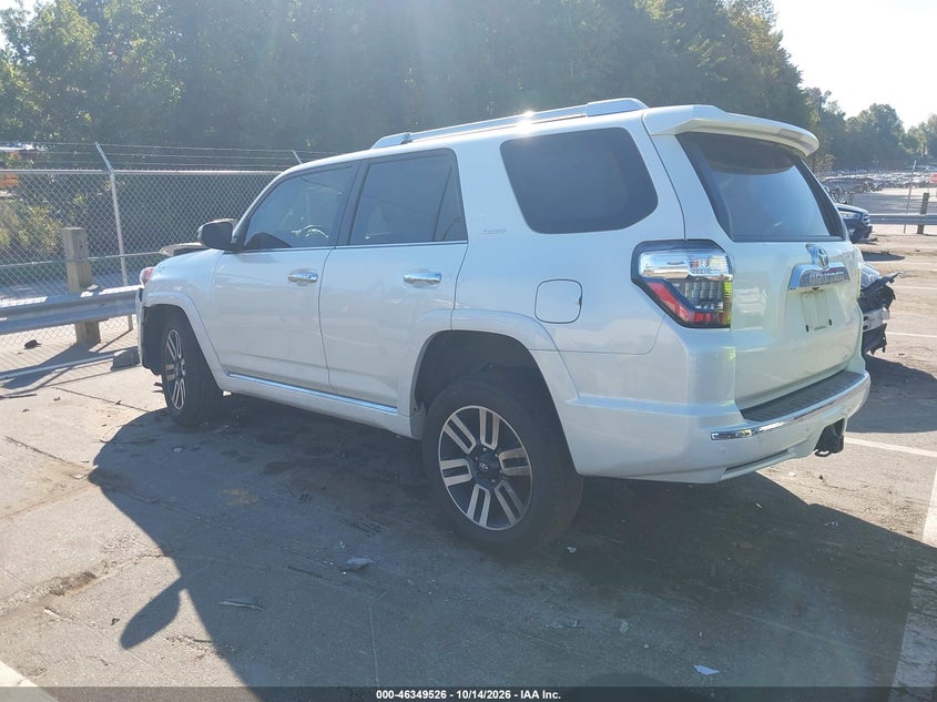 Vin: jtedu5jr8r5306178, lot: 46849792, toyota 4runner limited 20243