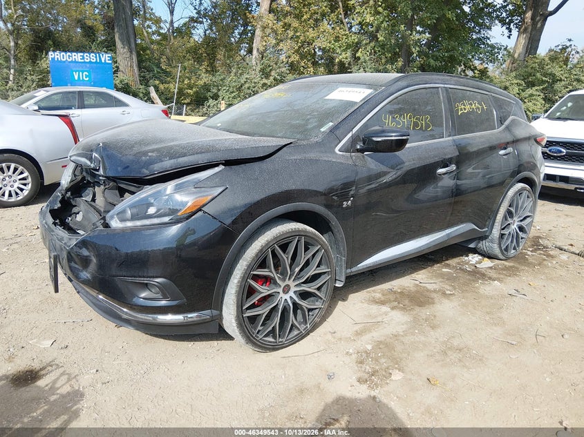 Vin: 5n1az2mhxfn281673, lot: 46849809, nissan murano sv 20152