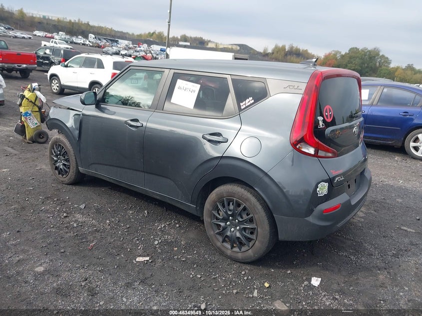 Vin: kndj23auxl7722086, lot: 46849814, kia soul lx 20203