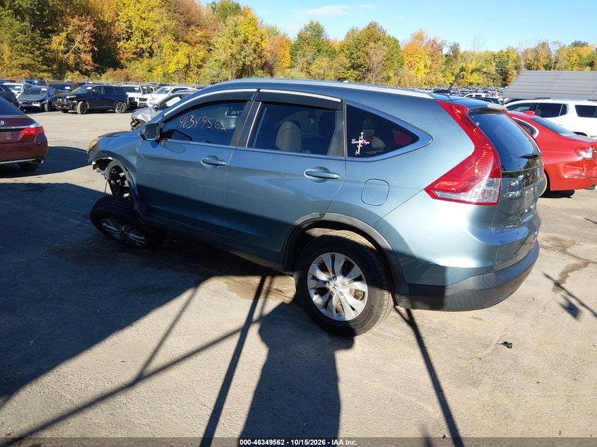 Vin: 5j6rm4h79dl011887, lot: 46849828, honda cr-v ex-l 20133