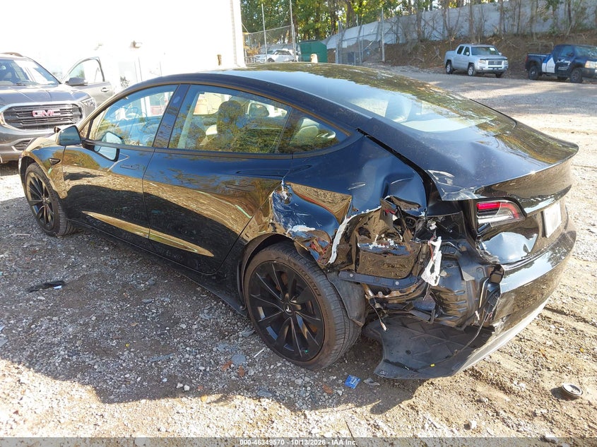 Vin: 5yj3e1eb9nf178710, lot: 46849836, tesla model 3 long range dual motor all-wheel drive 20223