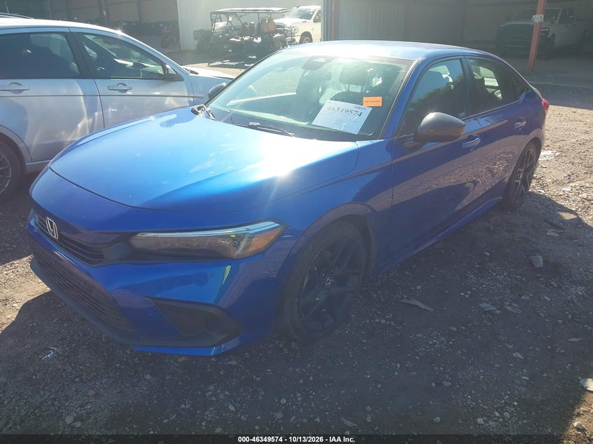 Vin: 2hgfe2f5xrh519156, lot: 46849840, honda civic sport 20242