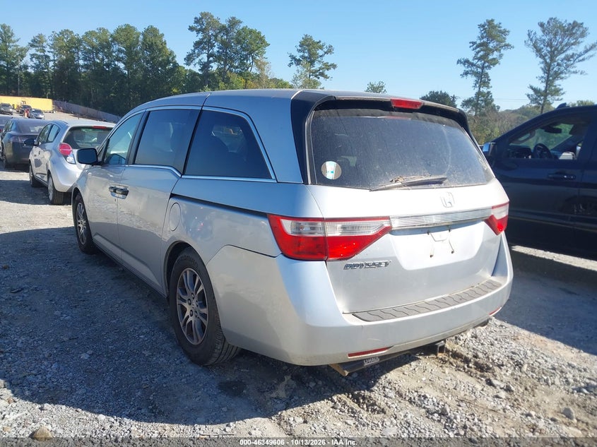 Vin: 5fnrl5h27cb006806, lot: 46849872, honda odyssey lx 20123