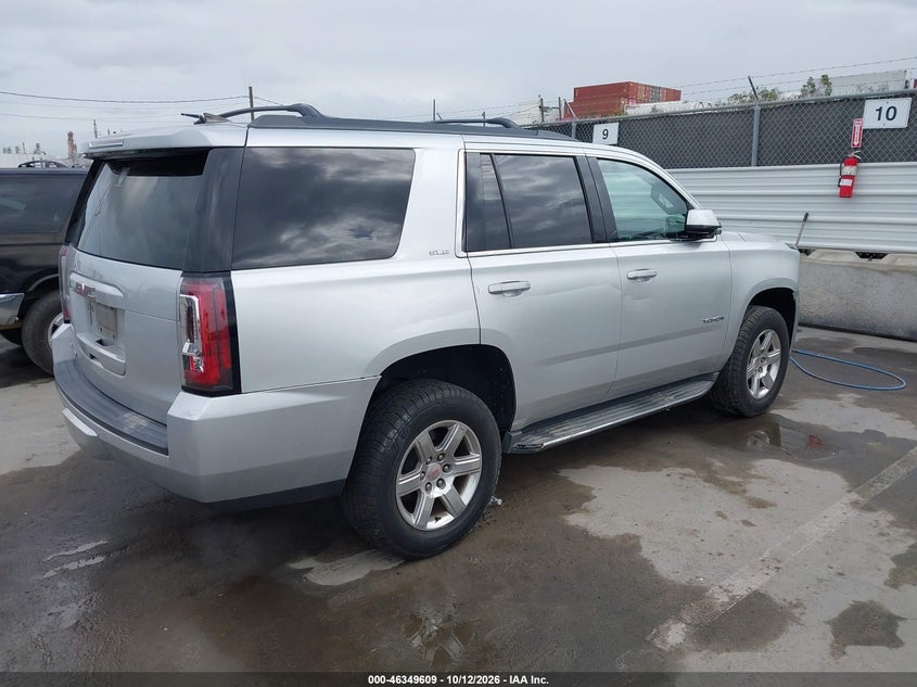Vin: 1gks1akc3gr470620, lot: 46849875, gmc yukon sle 20164