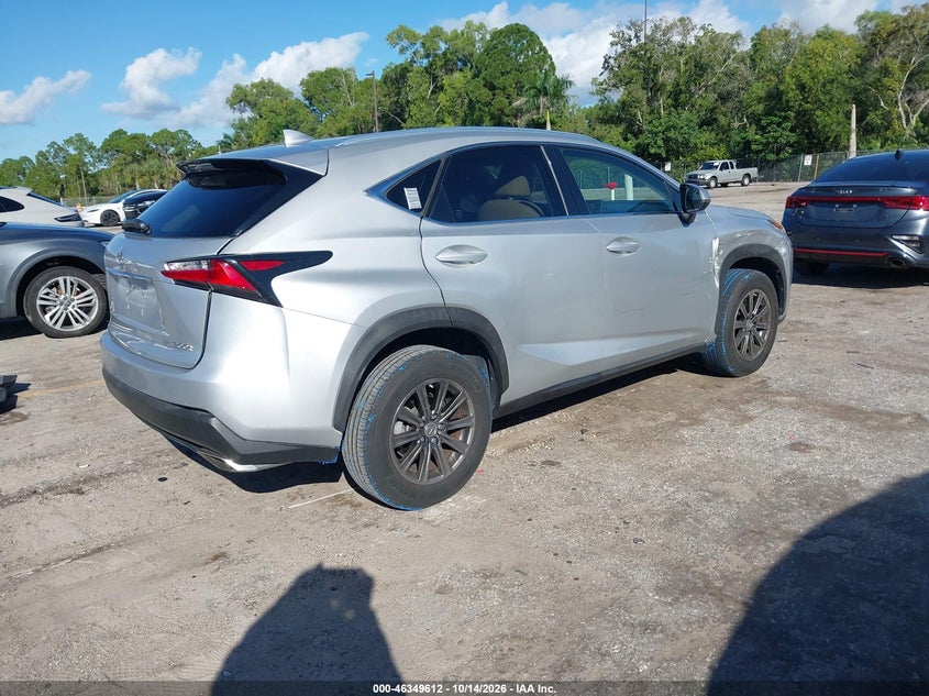 Vin: jtjyarbz6g2044922, lot: 46849878, lexus nx 200t 20164