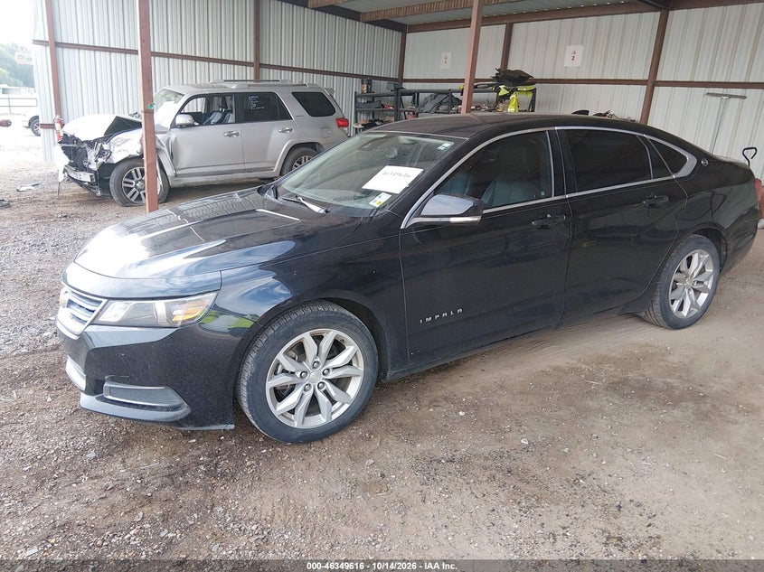 2017 Chevrolet Impala 1Lt, Front End, IAAI, VIN 2G1105S34H9188878 — photo 2