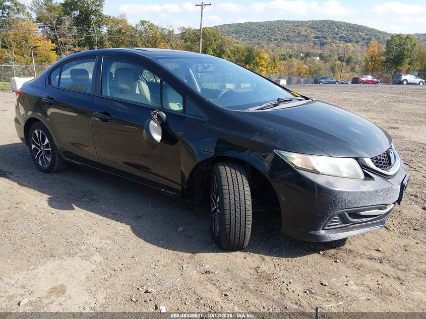 Vin: 19xfb2f89de202720, lot: 46849887, honda civic ex 20131