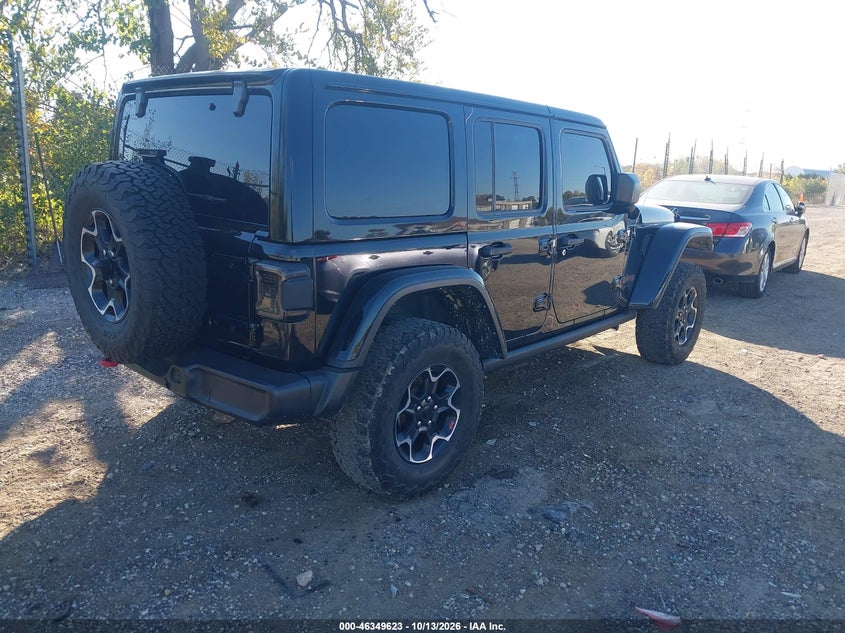 Vin: 1c4hjxfg7pw566211, lot: 46849890, jeep wrangler 4-door rubicon 4x4 20234