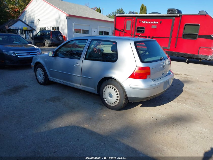 VOLKSWAGEN GOLF 2001 VIN 9BWBT21J014032711