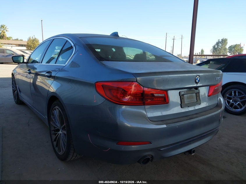 Vin: wbaja5c59jg898738, lot: 46849900, bmw 530i 20183
