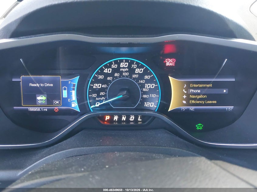 FORD C-MAX ENERGI 2013 VIN 1FADP5CU0DL516930