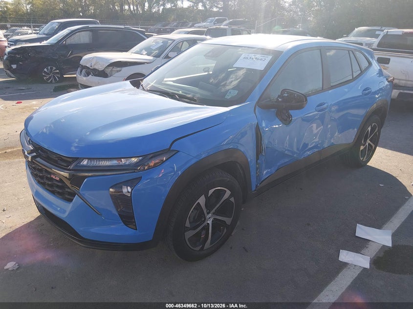 2024 Chevrolet Trax Fwd 1Rs, Left Side, IAAI, VIN KL77LGE22RC124448 — photo 2