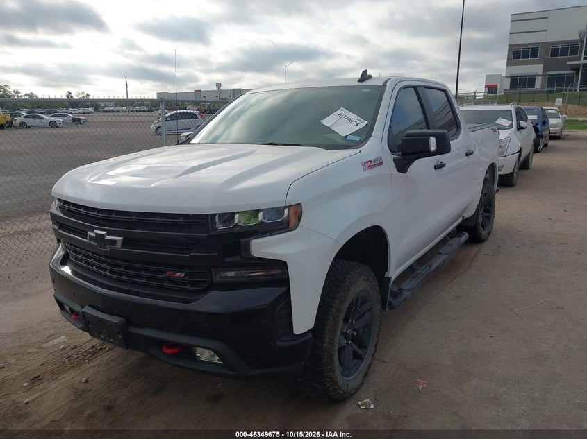 Vin: 1gcpyfed2kz343106, lot: 46849941, chevrolet silverado 1500 lt trail boss 20192