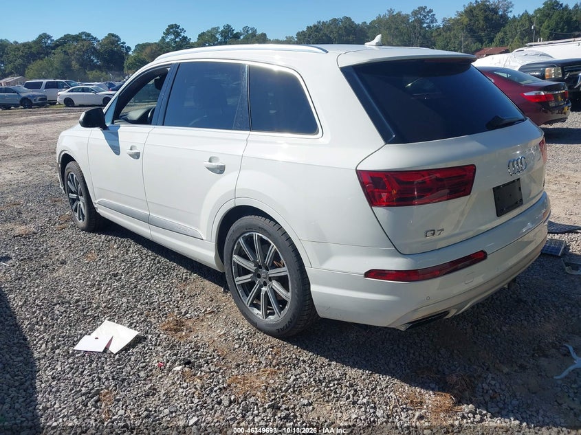 Vin: wa1laaf74hd035238, lot: 46849959, audi q7 3.0t premium 20173