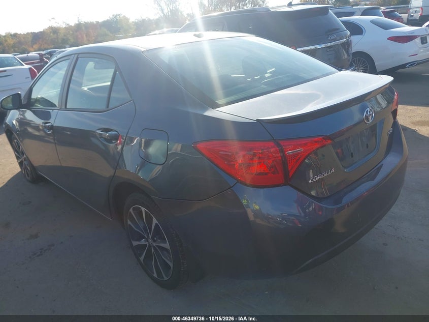 Vin: 2t1burhexkc180615, lot: 46850002, toyota corolla xse 20193