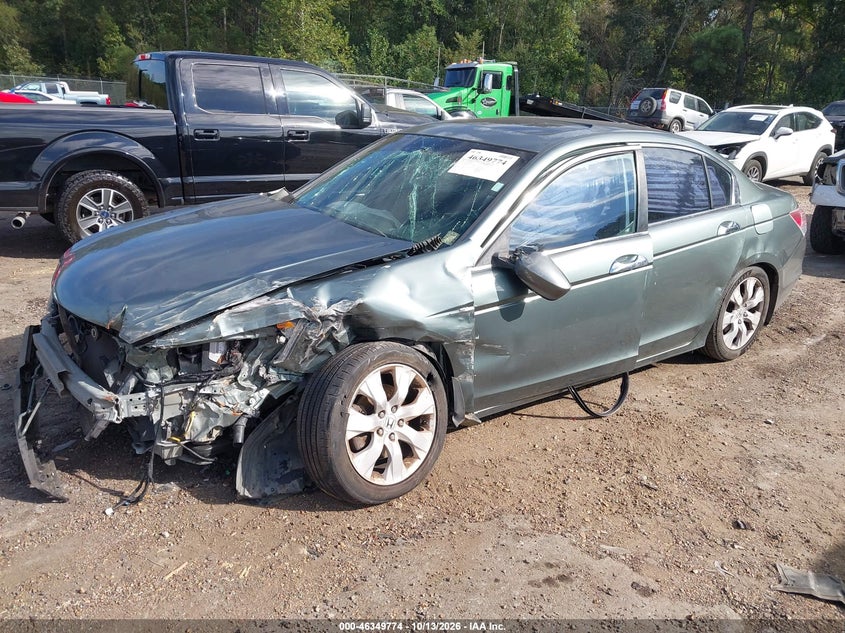 2009 Honda Accord 3.5 Ex-L, Front End, IAAI, VIN 1HGCP36829A009315 — photo 2