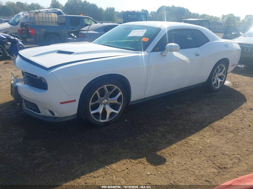 Vin: 2c3cdzbg3fh913635, lot: 46850059, dodge challenger sxt plus 20152