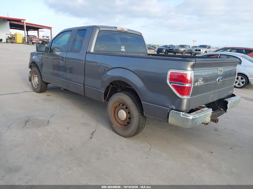 Vin: 1ftex1cm9efa11587, lot: 46850112, ford f-150 xl 20143